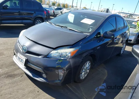 2014 Toyota Prius Plug-In Advanced from USA, damaged, VIN JTDKN3DP1E3058692